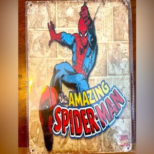 Marvel Comic Bedroom Sign Set Of 6 8x12